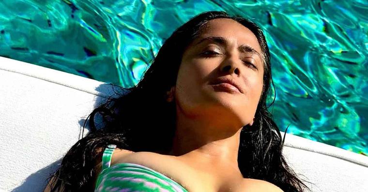 Salma Hayek 60. rođendan proslavila gola, fotografije zapalile društvene mreže