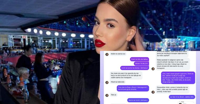 Kći Zdravka Čolića ugasila profil nakon lajkanja objava koje veličaju Mladića: ‘Sram te bilo!‘
