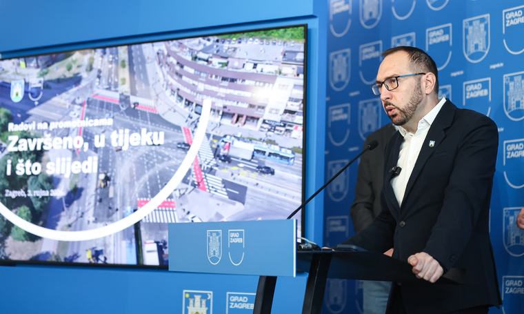 Tomašević: 90 posto radova na prometnicama gotovo u roku!