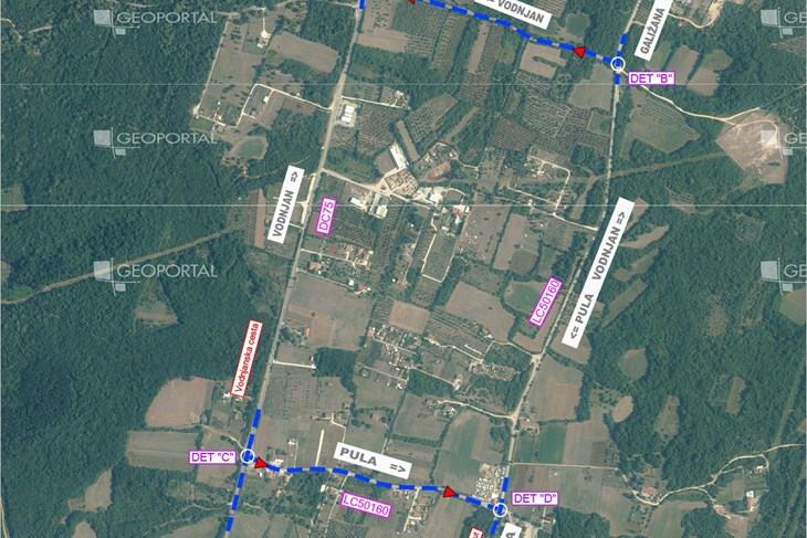 Nova regulacija prometa na Velom Vrhu: Od sutra će se voziti obilaznim pravcima